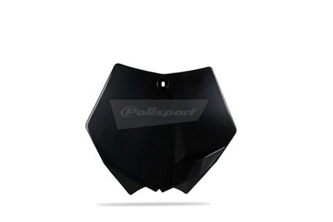 POLISPORT NUMBER PLATE KTM BLACK PART# 8664400002   NEW