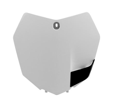 POLISPORT 2013-2015 KTM 450 XC-W FRONT NUMBER PLATE (WHITE) 8659100002