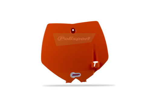 POLISPORT NUMBER PLATE KTM ORANGE PART# 8661600001   NEW