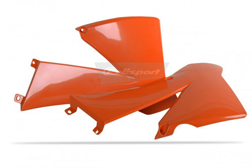 POLISPORT PR/RAD SHROUDS ORG KTM PART# 8411100001   NEW