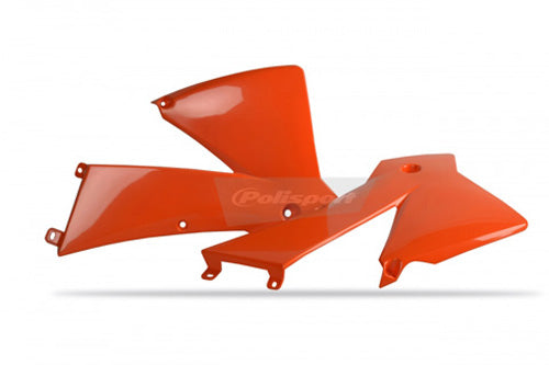 POLISPORT 2003-2004 KTM 300 EXC PR/RADIATOR SHROUDS (ORANGE) 8424000002