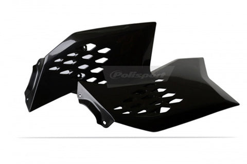 POLISPORT PR/RAD SHROUDS BLK PART# 8412400015   NEW