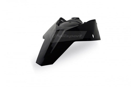 POLISPORT 2009-2010 KTM 400 XC-W R.FNDR & SIDE PANELS BLK KTM 8567900007