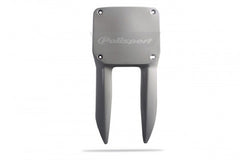 POLISPORT 1996-1998 SUZUKI RM125 FRONT PLATE (WHITE) 8675000001