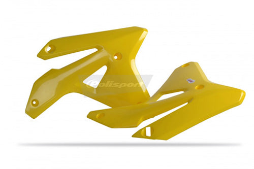 POLISPORT 2007 SUZUKI RM-Z450 PR/RADIATOR SHROUDS (YELLOW) 8428500001