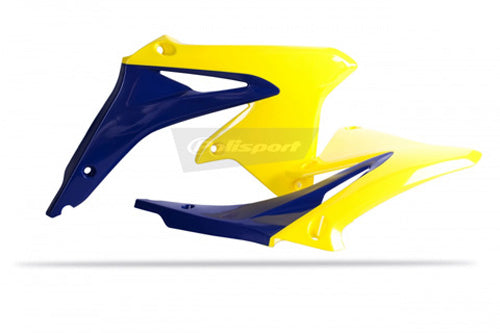 POLISPORT PR/RAD SHROUDS BLU/YEL PART# 8412500004   NEW