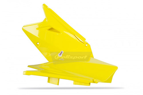 POLISPORT PR/SIDE PANELS SUZ YELLOW PART# 8603800001   NEW