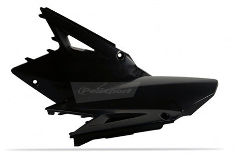 POLISPORT SIDE PANELS BLK RMZ450  08-10 PART# 8601500002   NEW