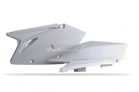 POLISPORT PR/SIDE PANELS SUZ WHITE PART# 8603800003   NEW