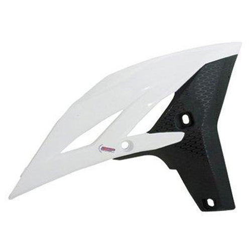 POLISPORT PR/RAD SHROUDS WHT YZ250F 2010 PART# 8413700001   NEW