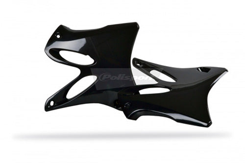 POLISPORT 8426000002 RADIATOR SCOOPS YZ125 YZ250 BLACK