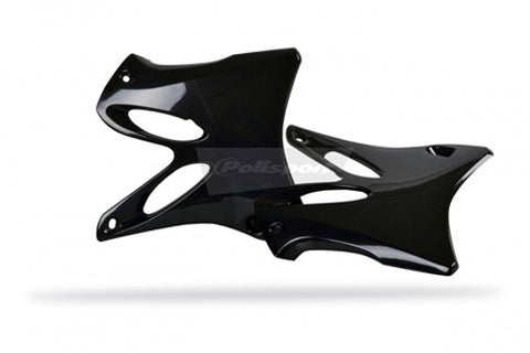 POLISPORT 8426000002 RADIATOR SCOOPS YZ125 YZ250 BLACK