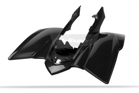 POLISPORT REAR FENDER - YFZ450 YFZ450 BLACK 8564100002