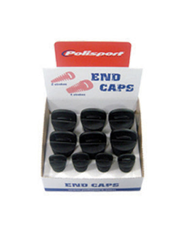 POLISPORT 8434900003 MUFFLER PLUGS 4 STROKES 6UNITS 2 UNITS BLACK