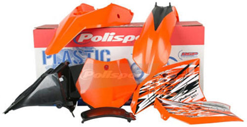 POLISPORT POLISPORT KIT KTM 65SX 2012-13 ORANGE COLOR PART# 90450   NEW PART NUM
