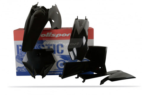 POLISPORT 90195 COMPLETE KIT EXC EXC-F BLACK