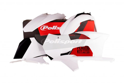 POLISPORT KIT EXC/EXC-F 2013 WHITE SX MODELS PART# 90508   NEW