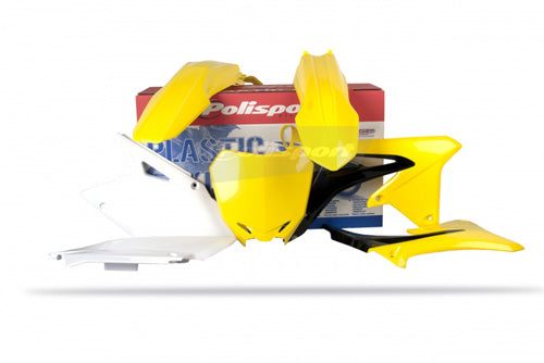 POLISPORT KIT RMZ450  08-13 YELLOW/WHITECOLORS 2011-12 PART# 90209   NEW