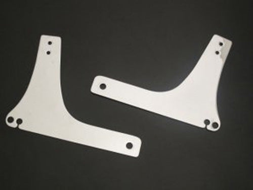 HAWK SISSYBAR BRACKETS ONLY CHROME HH-527-1040A