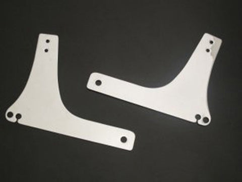 HAWK SISSYBAR BRACKETS ONLY CHROME HH-527-1040A