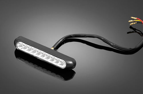 HIGHWAY HAWK HH-68-290 TAILLIGHT SLIM BLACK E-MARK