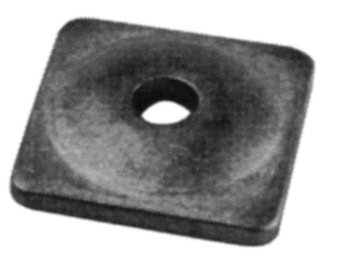 WOODYS ASW2-3775 SQUARE ALUMINUM PLATE 5 16" PKG 24