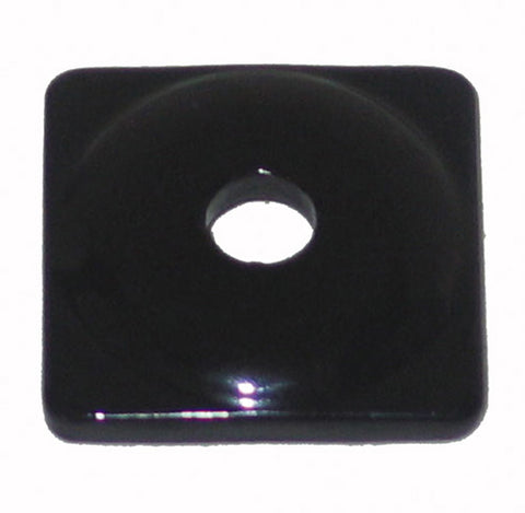 WOODYS ASW2-3810-C SQUARE ALUMINUM PLATE 5 16" BLACK BAG OF 144