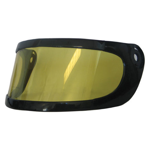BELL HELMET REPLACEMENT SHIELD DUAL LENS - YELLOW BH02X