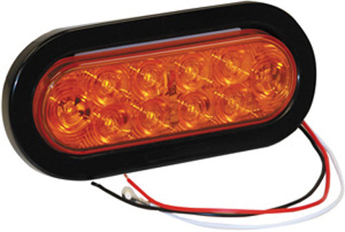 Global Industrial 5626210 6-1 2" OVAL TURN PARKING LIGHTLED