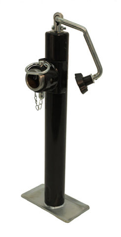 BUYERS TOP WIND SWIVEL JACK 2000# PIPE MOUNT 10" TRAVEL 91205