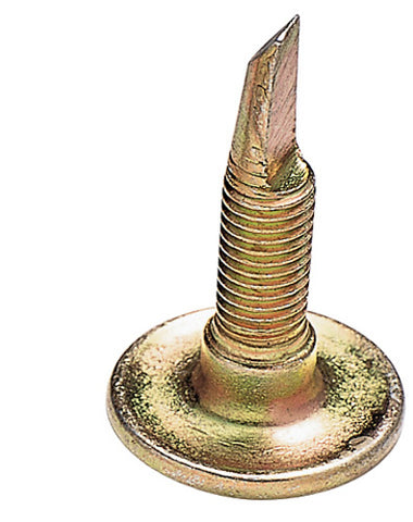 WOODYS CAP-1000 CHISEL TOOTH T.M. STEEL STUD 7MM X 1.000" PKG 48