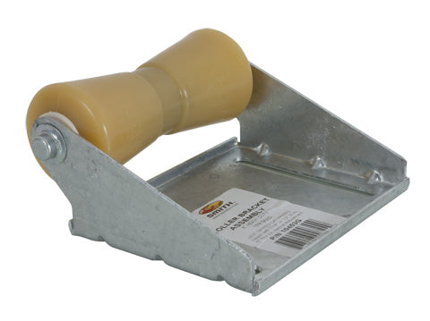 C.E. SMITH 10453G 8" ROLLER BRACKET W TPR