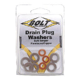 Bolt Hardware HON DRAIN PLUG WASHER ASSORTMENT # DPWM6.M8-H NEW