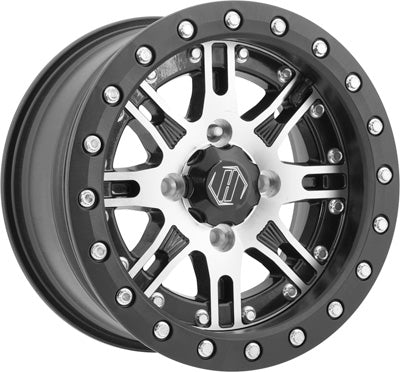 HIPER DESERT RAT WHEEL MACHINED 1460-YDRCM-42-SBL-BK