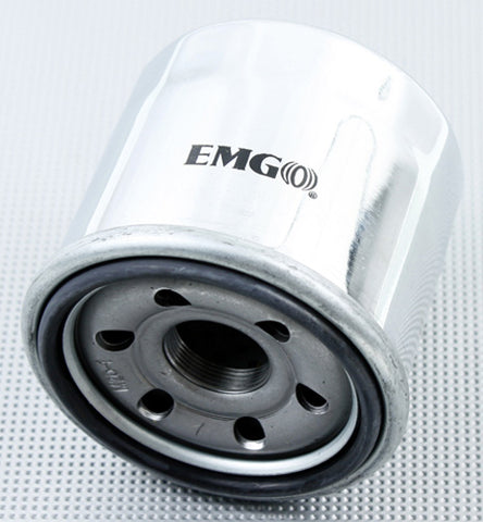 EMGO 2005-2008 Suzuki C50B Boulevard OIL FILTER CHROME 10-55670