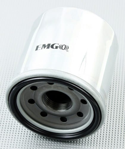 EMGO 2008-2013 Yamaha XV1700ATS Road Star Silverado S OIL FILTER CHROME 10-82220