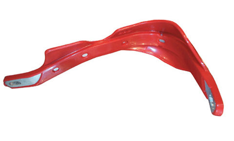 EMGO 79-97951 PLASTIC ALUMINUM HANDGUARDS LO-PROFILE RED