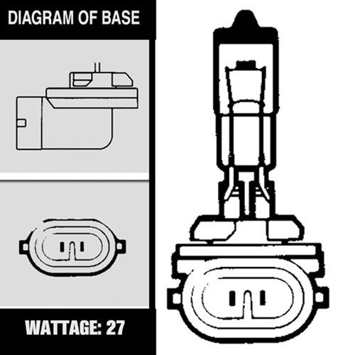SPI-SPORT PART 881 27W 12V PGJ13