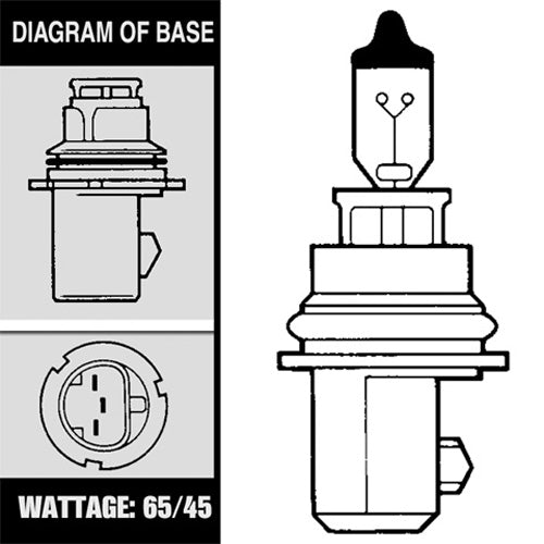 SPI-SPORT PART 01-179 HALOGEN 65 45 HB1