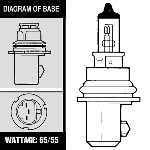 SPI-SPORT PART SU-01000B HALOGEN ALL WET.BLUEPX29T 65 55HB5
