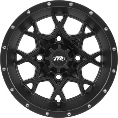 ITP HURRICANE BLK 17X7 4/137 5+2 1721943017B