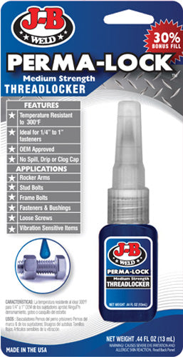 JB WELD THREAD LOCKER 13ML BLUE 24213