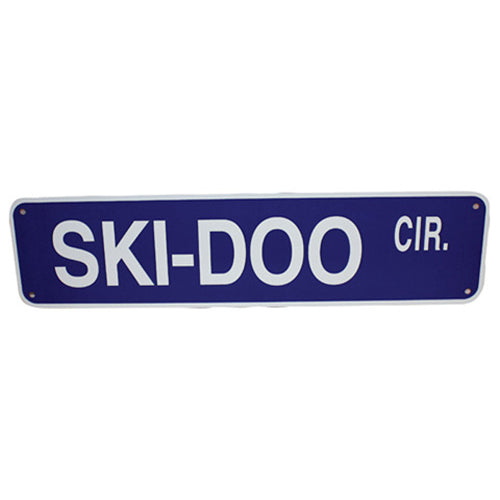 VOSS SIGNS SKI DOO CIR. - ALUMINUM STREET SIGN 6" X 24" 624SDC