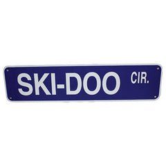 VOSS SIGNS SKI DOO CIR. - ALUMINUM STREET SIGN 6" X 24" 624SDC