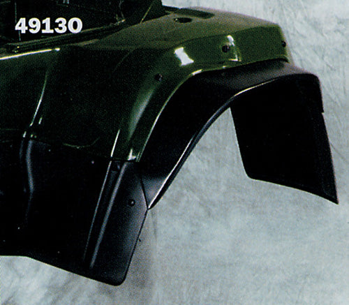 MAIER REAR MUD FLAP EXTENSIONS KAWASAKI ATV BLACK 491300