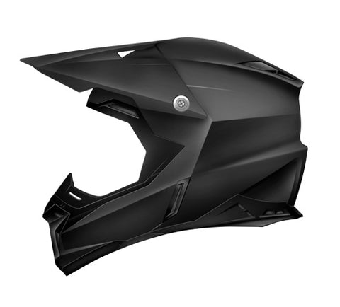 ZOAN 521-008 SYNCHRONY MX HELMET MATTE BLACK 2X