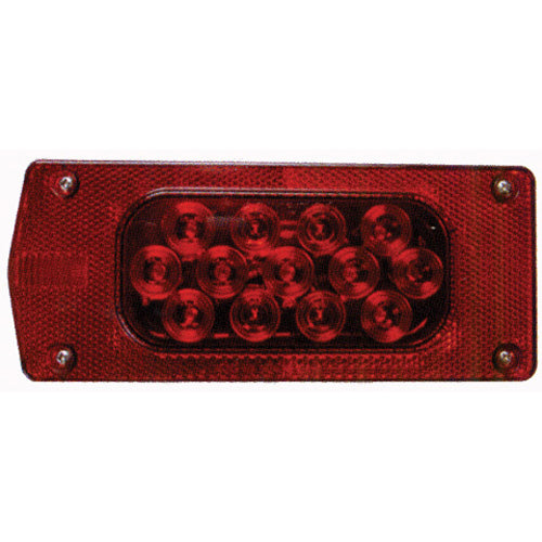 OPTRONICS STL-37RS TAILLIGHT W LICENSE LIGHT 7 FUNCTION "LED"