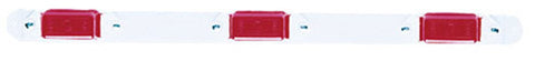 PETERSON 107-3R ID LIGHT BAR 3 LITES RED