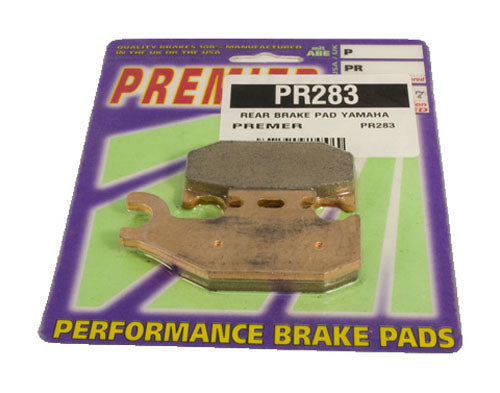 PREMIER BRAKING REAR BRAKE PAD YAMAHA PR283