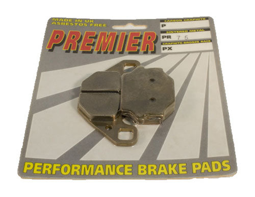 PREMIER BRAKING PR75 BRAKE PAD METALLIC DIRT STREET